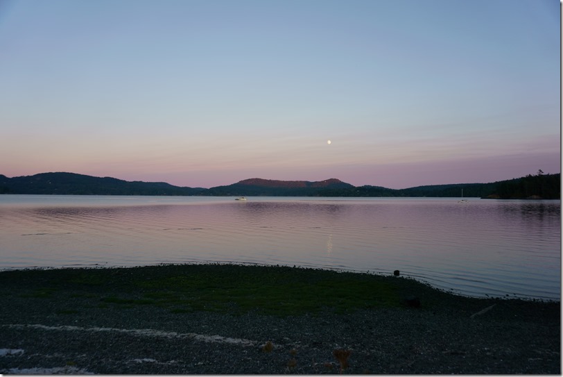 The Sunset in the east